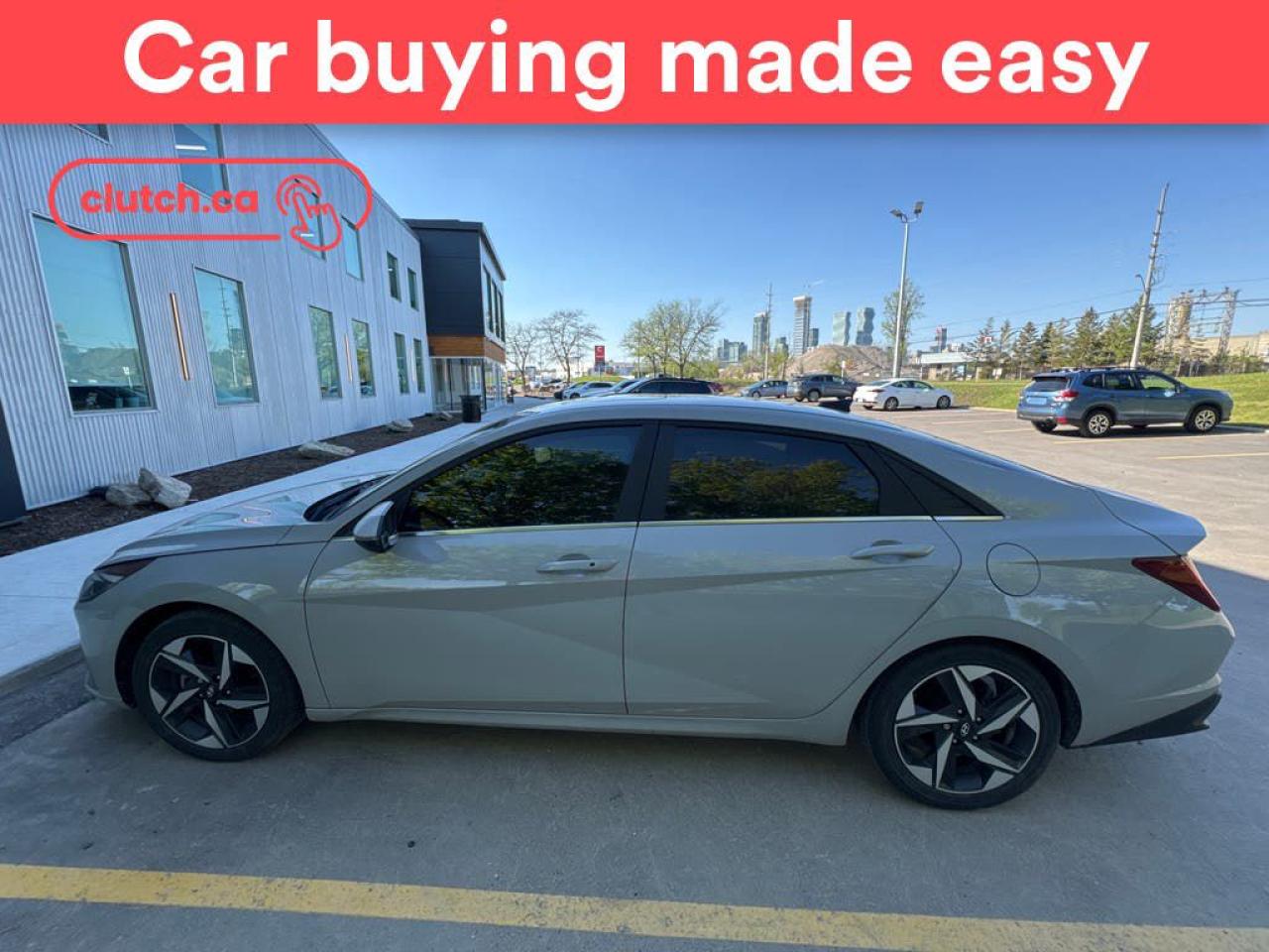 Used 2023 Hyundai Elantra Hybrid Luxury w/ Apple CarPlay, Heated Front Seats, Rearview Cam for sale in Toronto, ON
