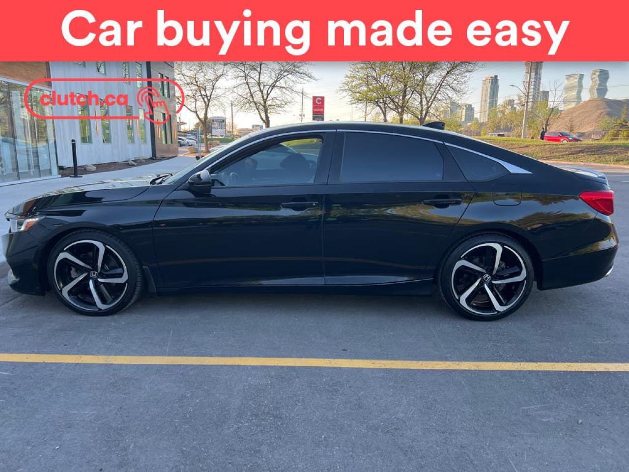 Used 2021 Honda Accord Sport w/ Apple CarPlay, Heated Front Seats, Rearview Cam for sale in Toronto, ON
