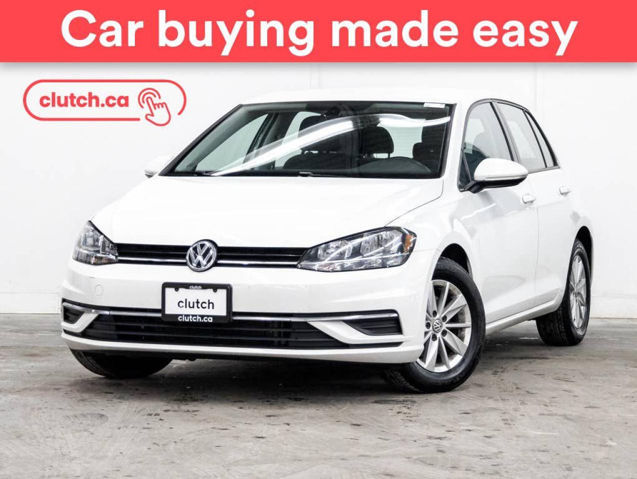Used 2020 Volkswagen Golf Comfortline w/ Apple CarPlay & Android Auto, Rearview Cam, Heated Front Seats for sale in Toronto, ON