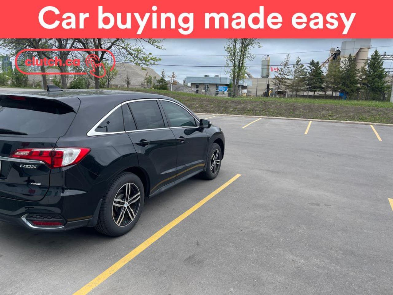 Used 2017 Acura RDX AWD w/ Tech Pkg. w/ Nav, Heated Front Seats, Rearview Cam for sale in Toronto, ON