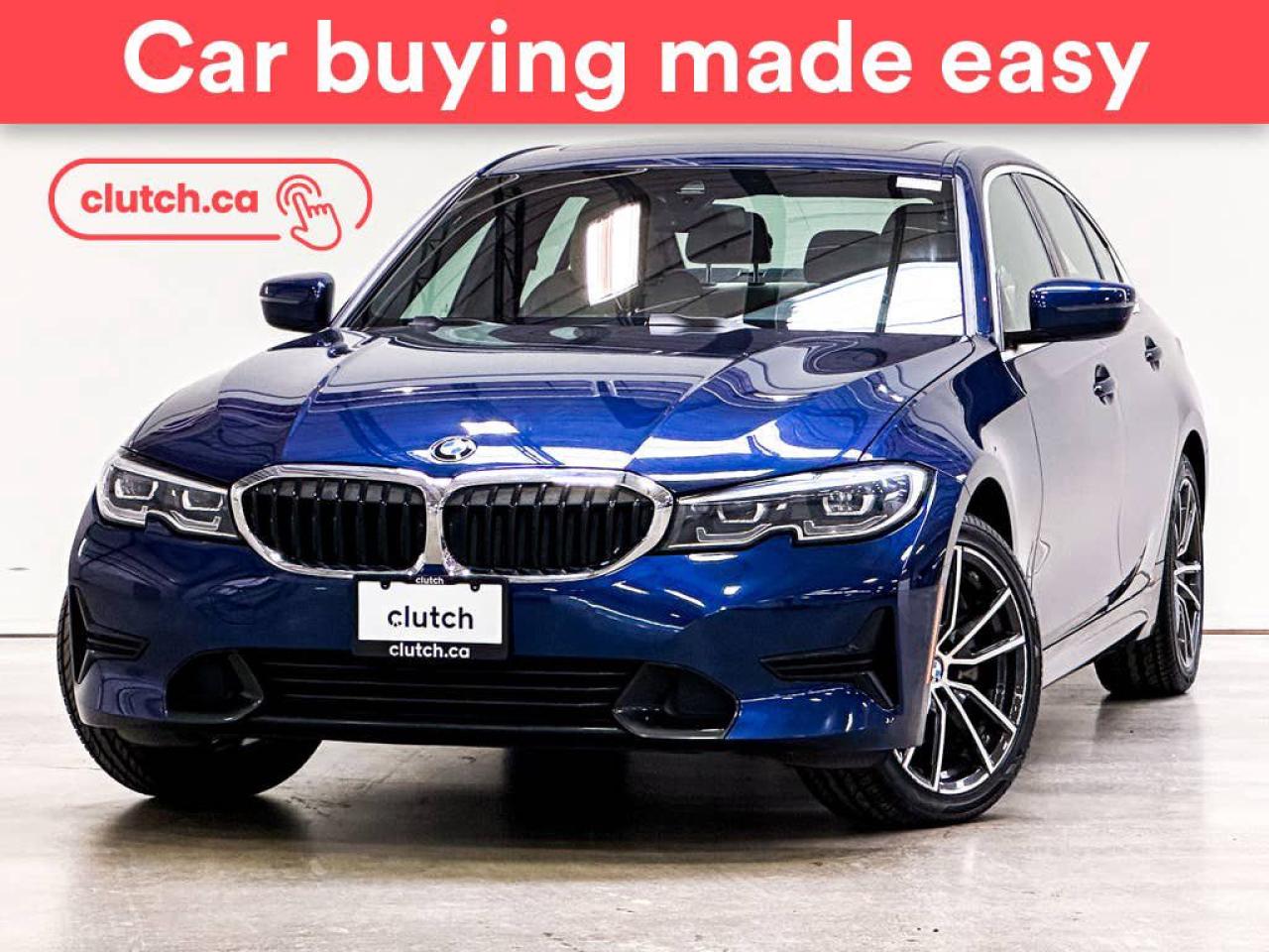 Used 2020 BMW 3 Series 330i xDrive AWD w/ Apple CarPlay, Heated Front Seats, Rearview Cam for sale in Toronto, ON