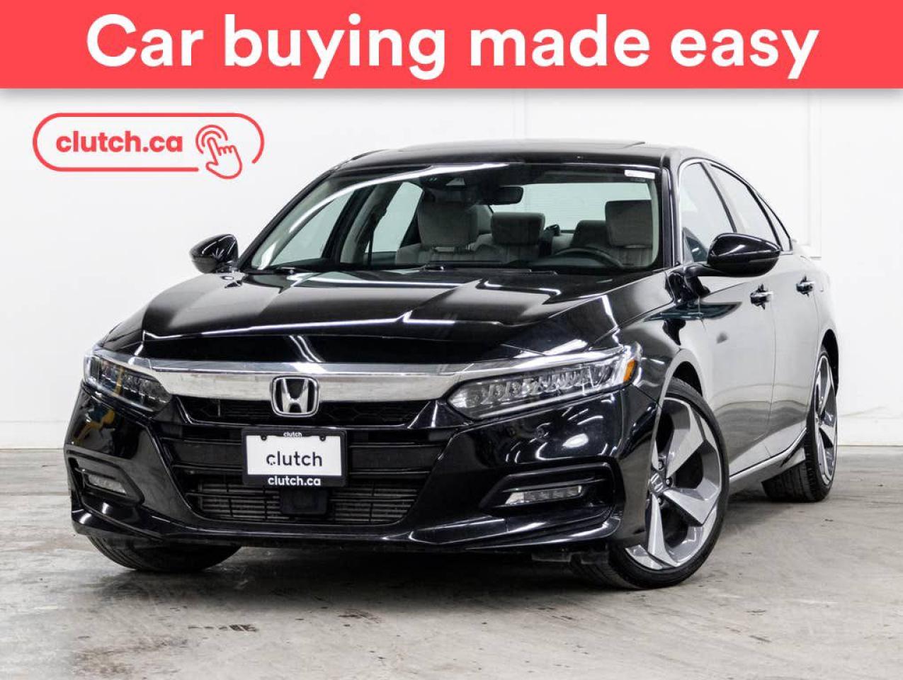 Used 2018 Honda Accord Touring w/ Apple CarPlay & Android Auto, Rearview Cam, Nav for sale in Toronto, ON