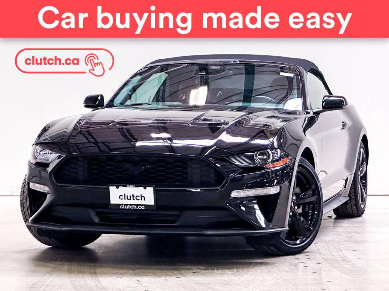 Used 2022 Ford Mustang EcoBoost Premium w/ Apple CarPlay, Heated Front Seats, Rearview Cam for sale in Toronto, ON