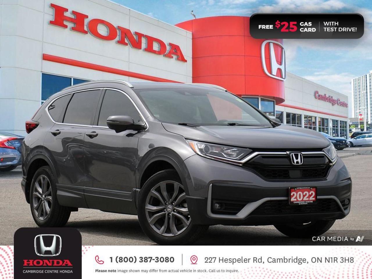Used 2022 Honda CR-V Sport HONDA SENSING TECHNOLOGIES | REMOTE STARTER | APPLE CARPLAY™/ANDROID AUTO™ for sale in Cambridge, ON