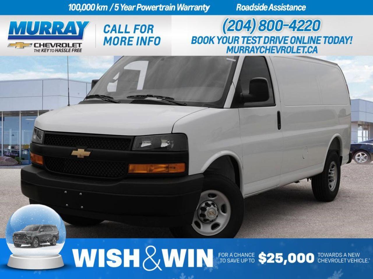 New 2025 Chevrolet Express Base for sale in Winnipeg, MB