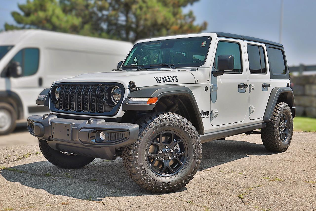 New 2025 Jeep Wrangler Willys 4 Door 4x4 for sale in Waterloo, ON