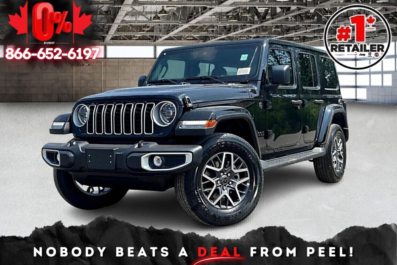 New 2025 Jeep Wrangler Sahara 4 Door 4x4 | Hardtop | Side Steps | V6 for sale in Mississauga, ON