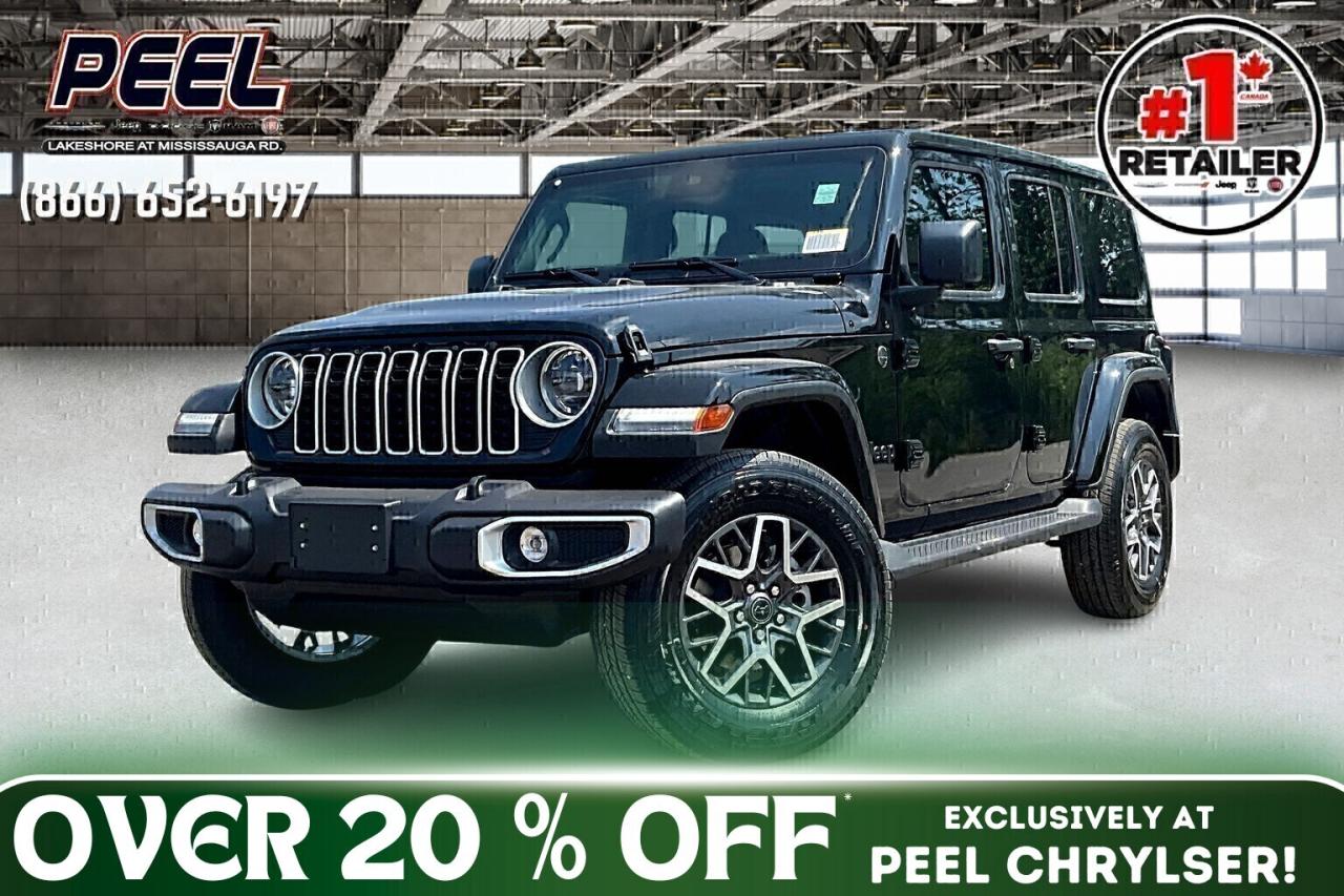 New 2025 Jeep Wrangler Sahara 4 Door 4x4 | Hardtop | Side Steps | V6 for sale in Mississauga, ON