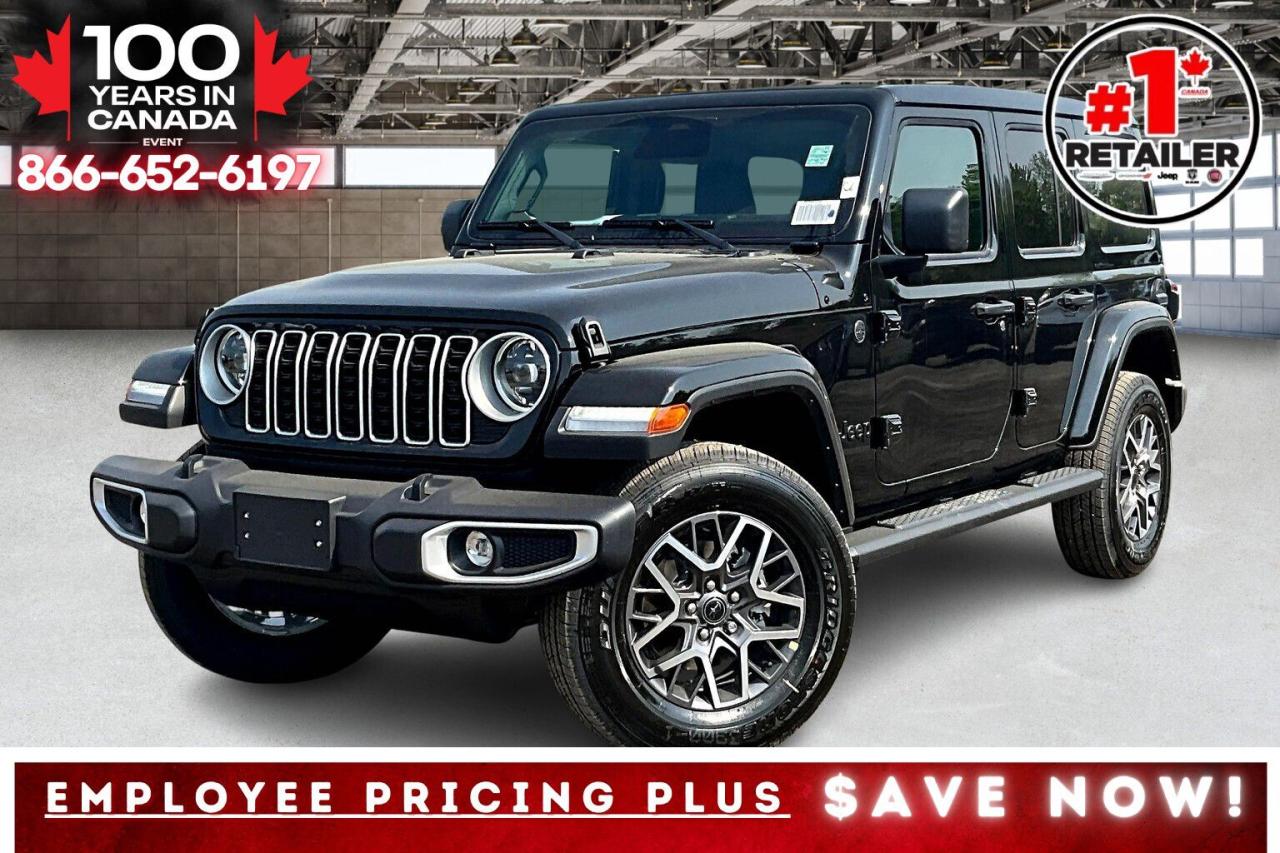 New 2025 Jeep Wrangler SAHARA | Leather |  Tech Grp | Painted Top | Steps for sale in Mississauga, ON