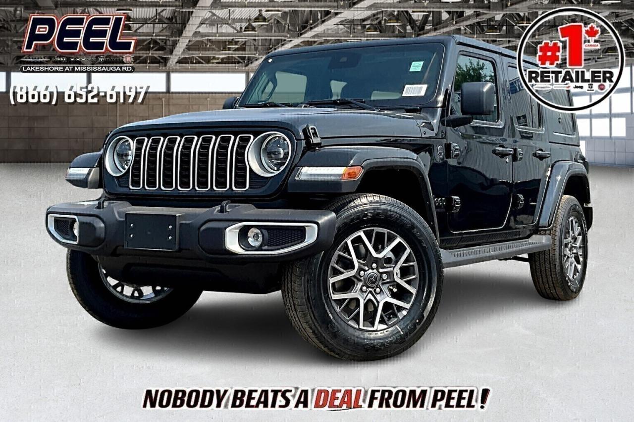 New 2025 Jeep Wrangler SAHARA 4DR | Hardtop | Steps | Htd Seats | R Start for sale in Mississauga, ON