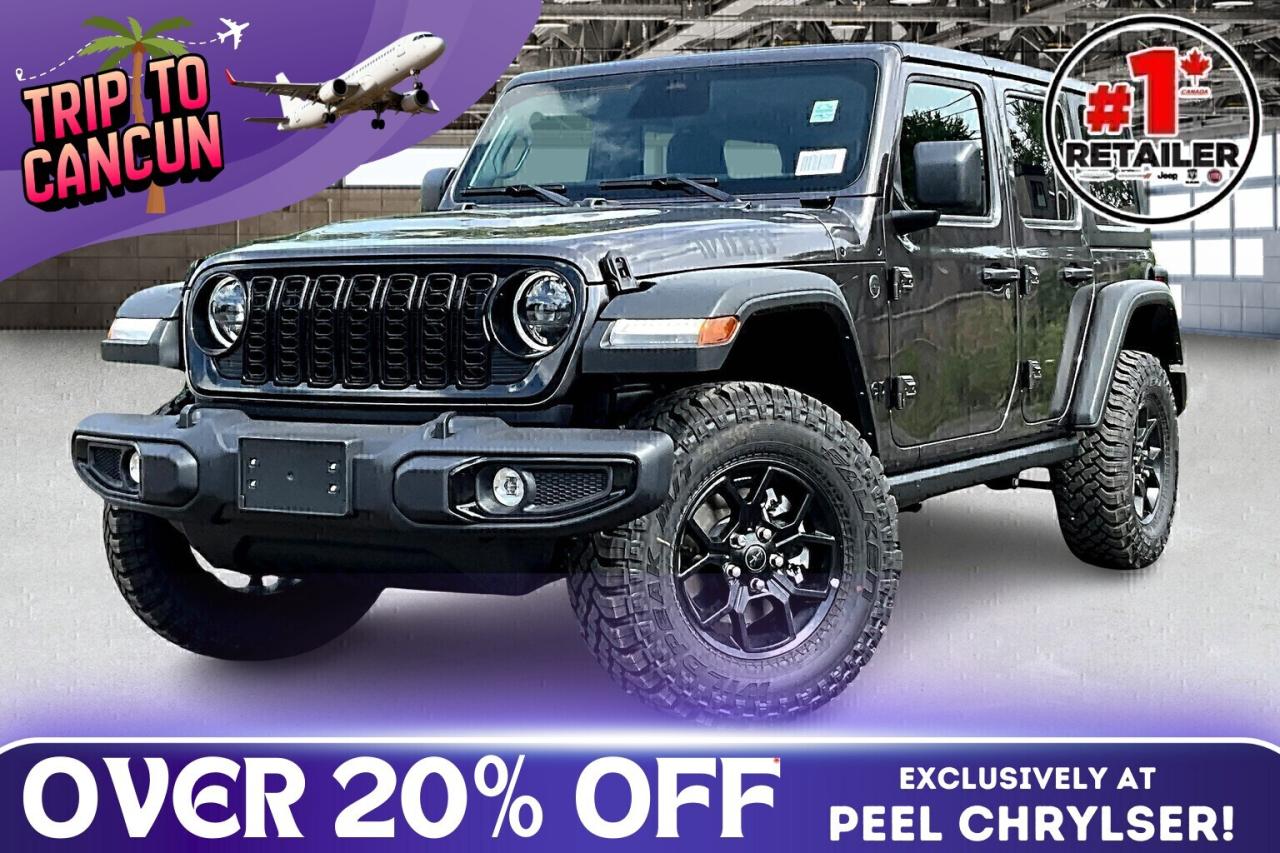 2025 Jeep Wrangler WILLYS 4DR | Hardtop | Conv Group | Auto | 4x4 Photo0