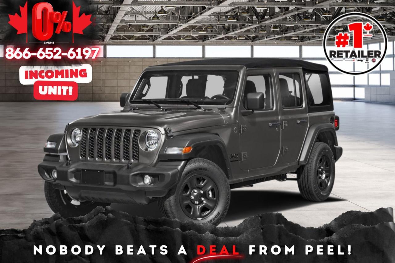 New 2025 Jeep Wrangler RUBICON 4 DOOR | Leather | Hardtop | Tech & Conv for sale in Mississauga, ON