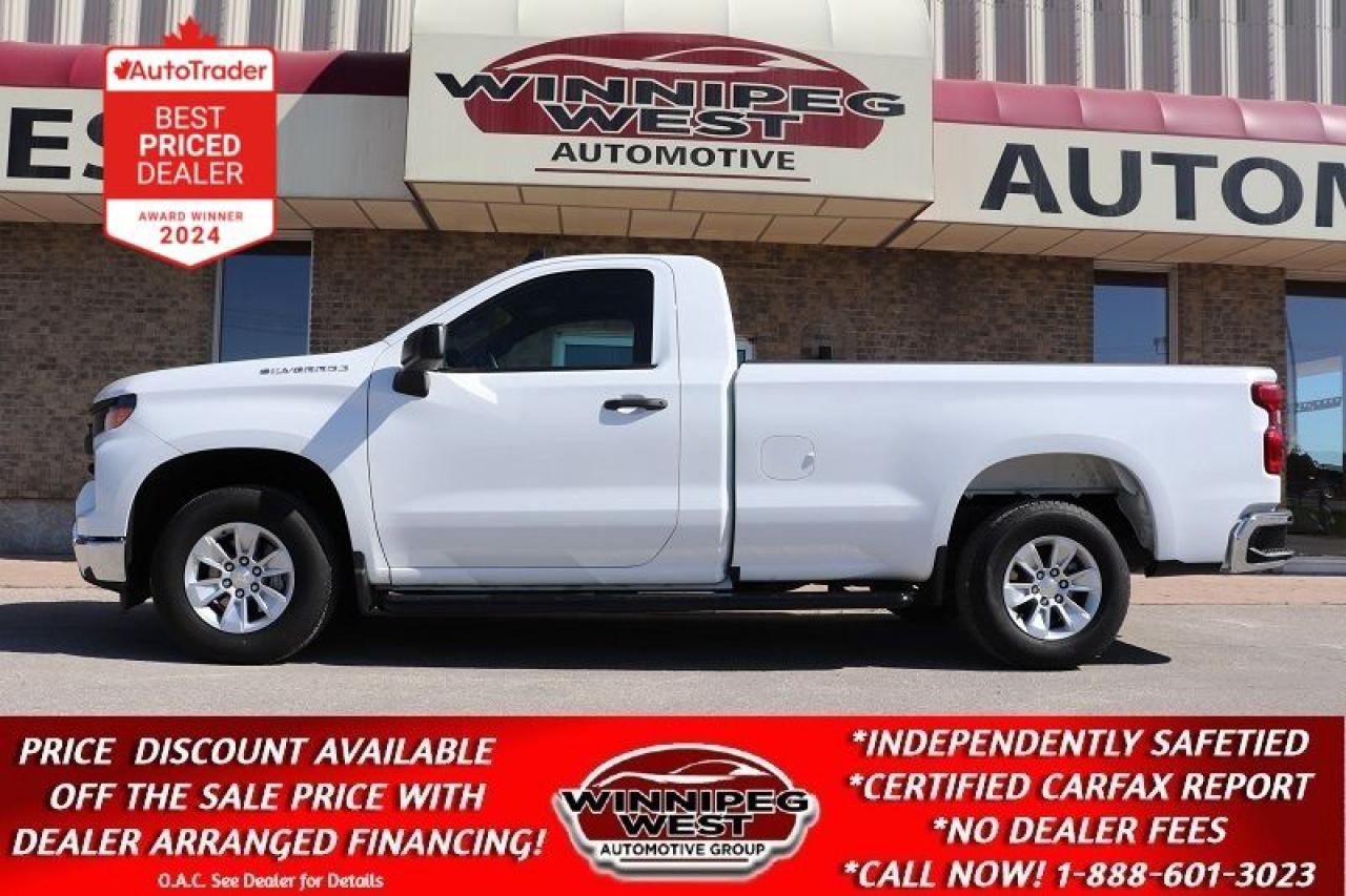 Used 2024 Chevrolet Silverado 1500 5.3L V8 10SP, 8FT BOX, WELL EQUIPPED/AS NEW/VALUE! for sale in Headingley, MB