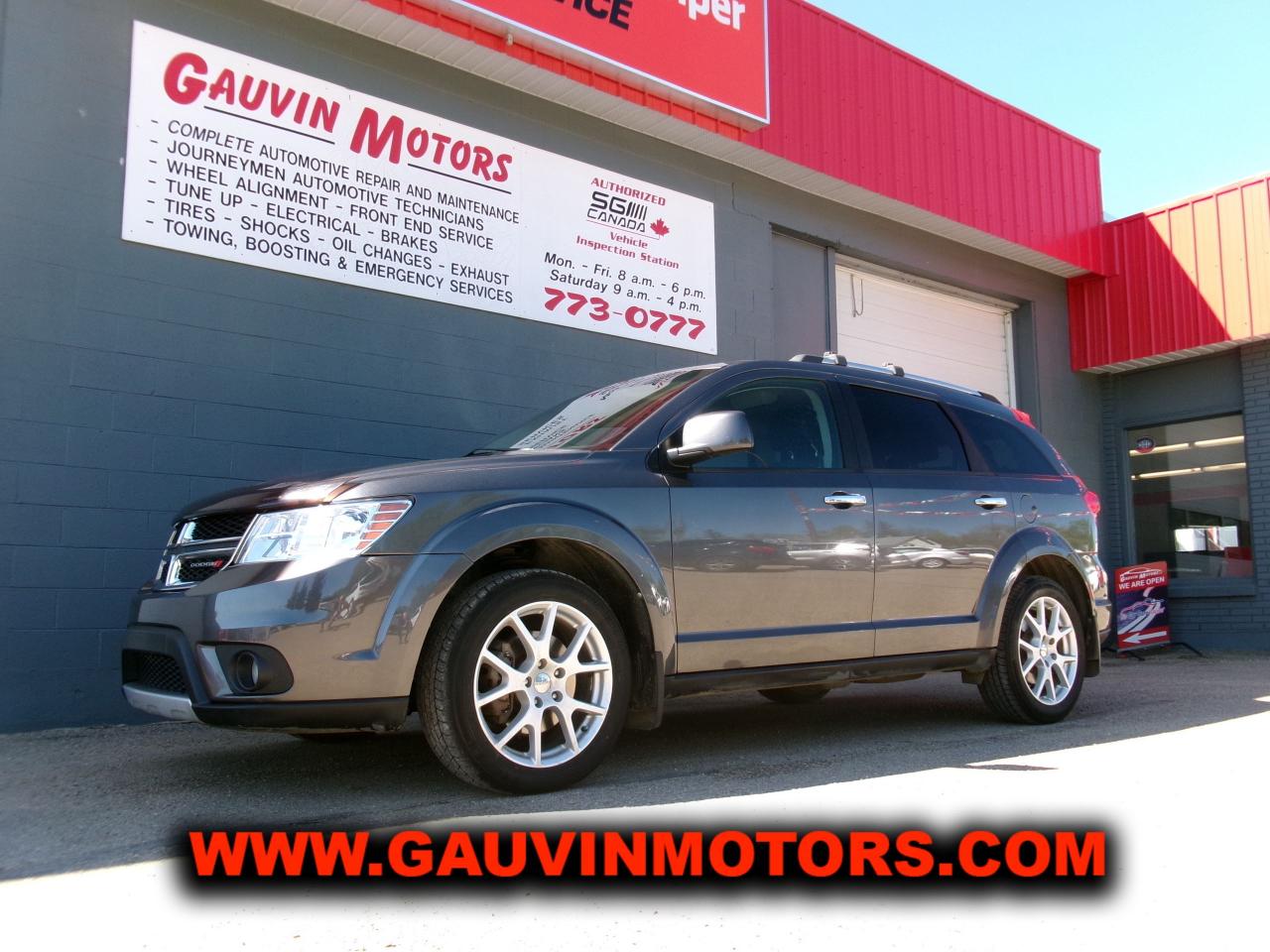 Used 2015 Dodge Journey AWD 7 Passenger, Loaded, Leather, & More! for sale in Swift Current, SK