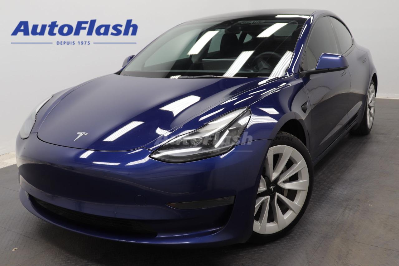 Used 2022 Tesla Model 3 AUTONOMIE 438KM, AUTO PILOT, CLEAN! for sale in Saint-Hubert, QC