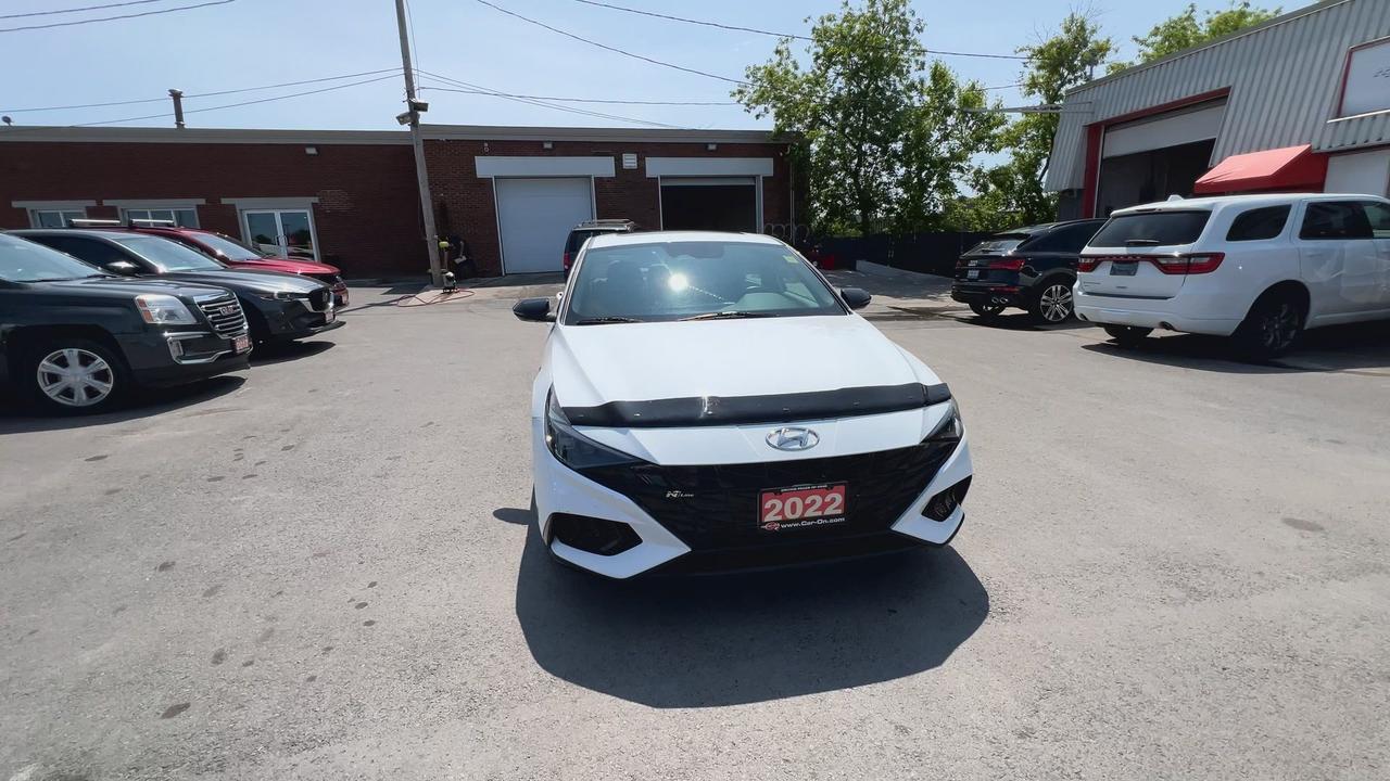 2022 Hyundai Elantra N LINE | ONLY 33,000KMS! | 200HP TURBO | SUNROOF Photo2