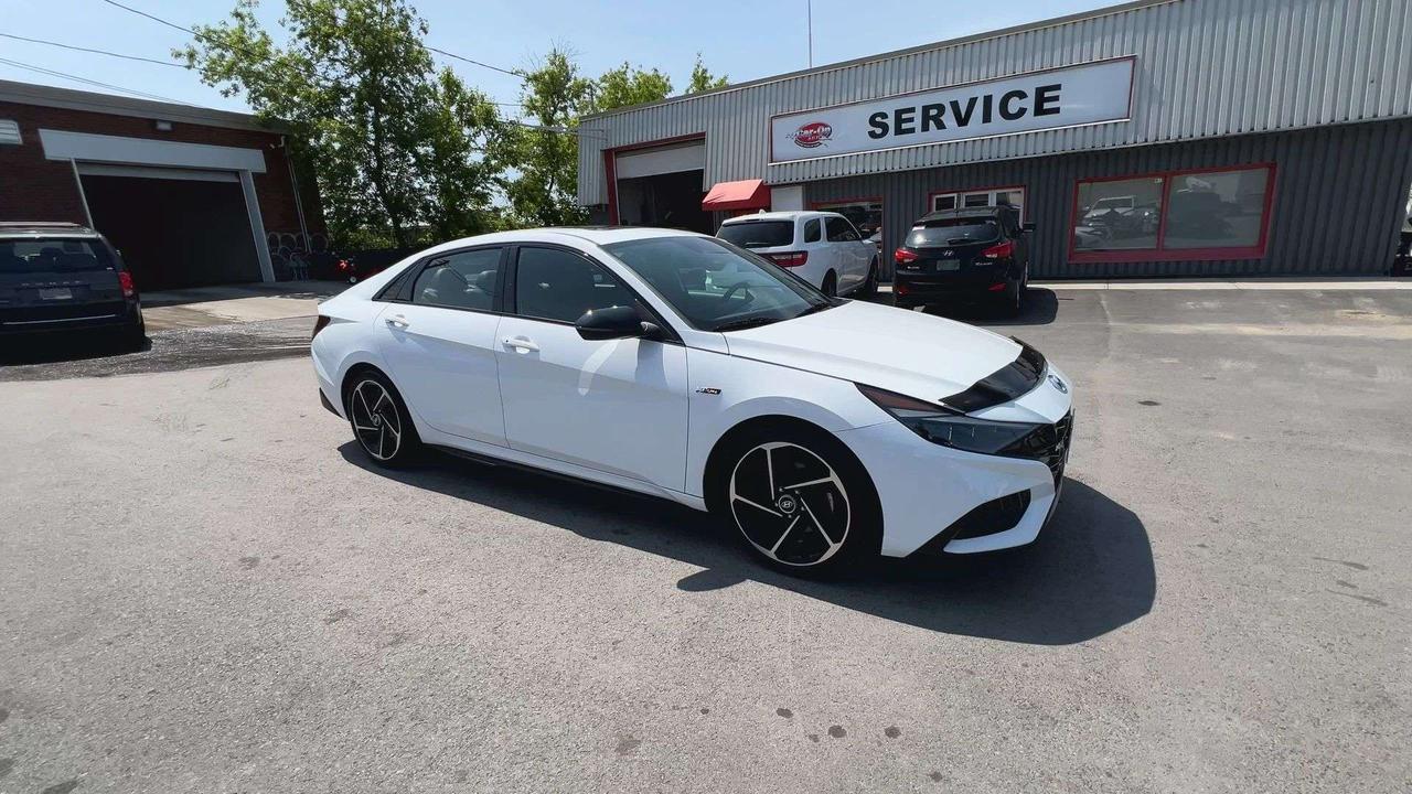 2022 Hyundai Elantra N LINE | ONLY 33,000KMS! | 200HP TURBO | SUNROOF Photo1