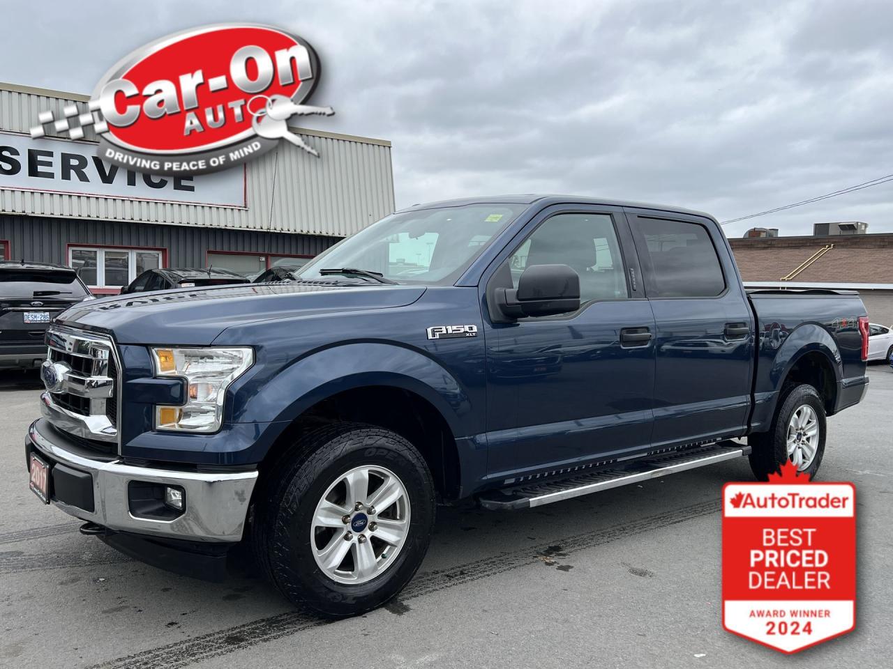 Used 2017 Ford F-150 XLT 4X4| CREW| LOW KMS| REAR CAM| TONNEAU COVER for sale in Ottawa, ON