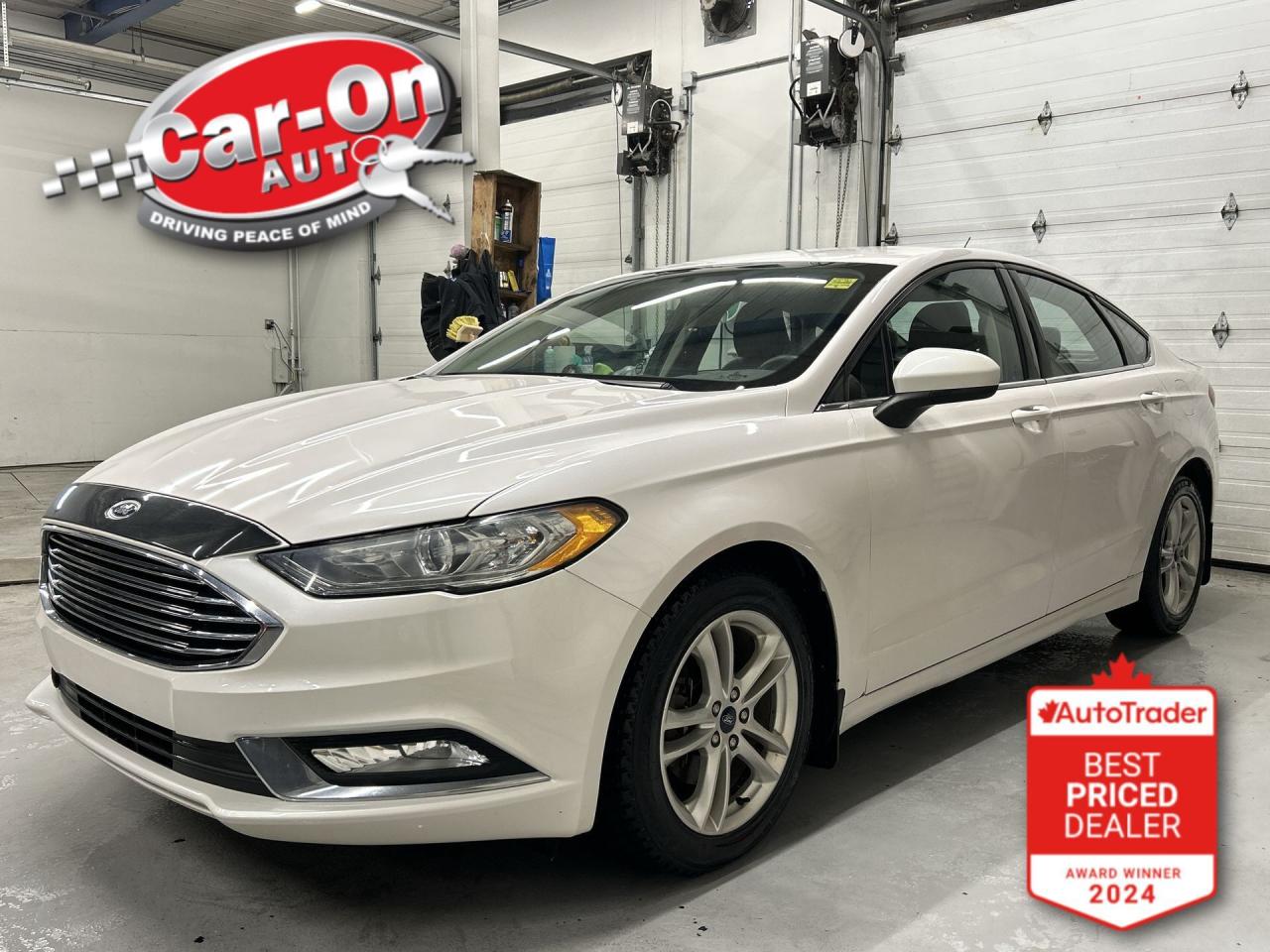 Used 2018 Ford Fusion SE| ONLY 81,000KMS| LEATHER| HTD SEATS| REAR CAM for sale in Ottawa, ON