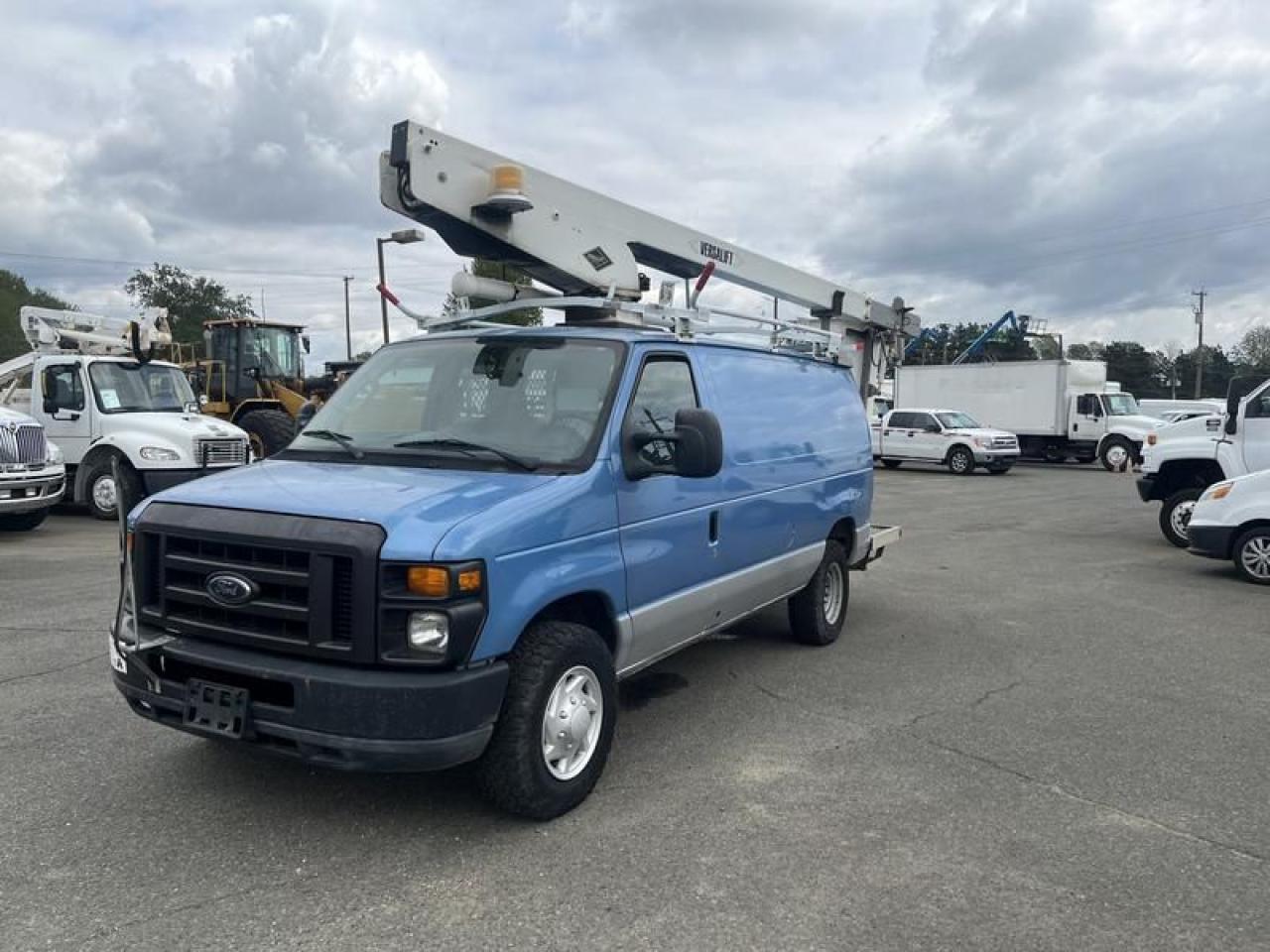 2010 Ford Econoline E-350 Super Duty Bucket Truck, 5.4L, 8 cylinder, automatic, RWD, 4-Wheel ABS, cruise control, AM/FM radio,GVW: 5,500 kg, Versa Lift, Platform height 29 feet, white exterior, gray interior, cloth. Certificate and Decal Valid to May 2026  $26,710.00 plus $375 processing fee, $27,085.00 total payment obligation before taxes.  Listing report, warranty, contract commitment cancellation fee, financing available on approved credit (some limitations and exceptions may apply). All above specifications and information is considered to be accurate but is not guaranteed and no opinion or advice is given as to whether this item should be purchased. We do not allow test drives due to theft, fraud, acts of vandalism and undetectable impaired driving. Instead we provide the following benefits: Complimentary Warranty (with options to extend), Limited Money Back Satisfaction Guarantee on Fully Completed Contracts, Contract Commitment Cancellation, and an Open-Ended Sell-Back Option. Ask seller for details or call 604-522-REPO(7376) to confirm listing availability.