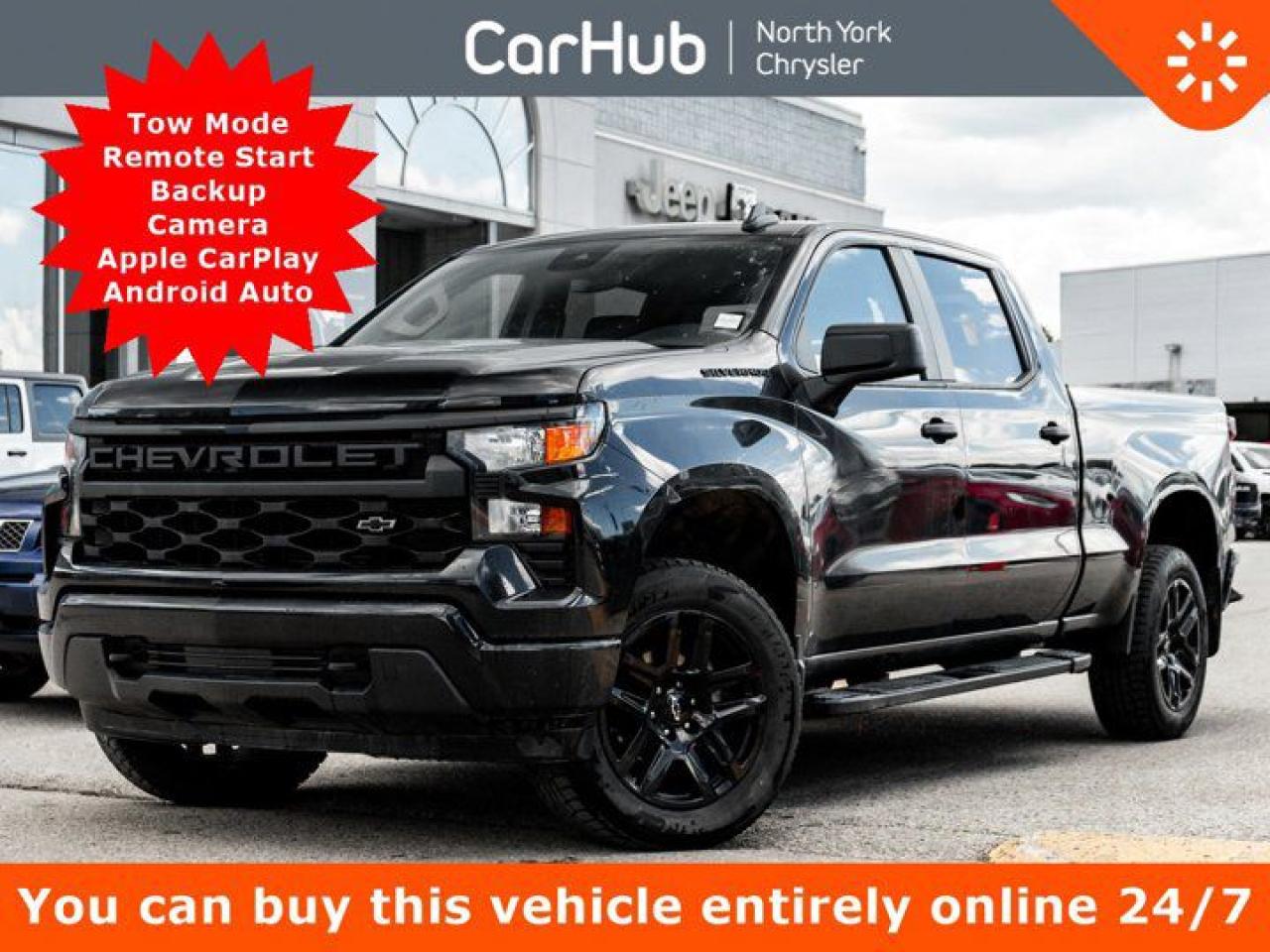 Used 2023 Chevrolet Silverado 1500 Custom 4WD 157'' Tow Mode Remote Start Backup Cam for sale in Thornhill, ON