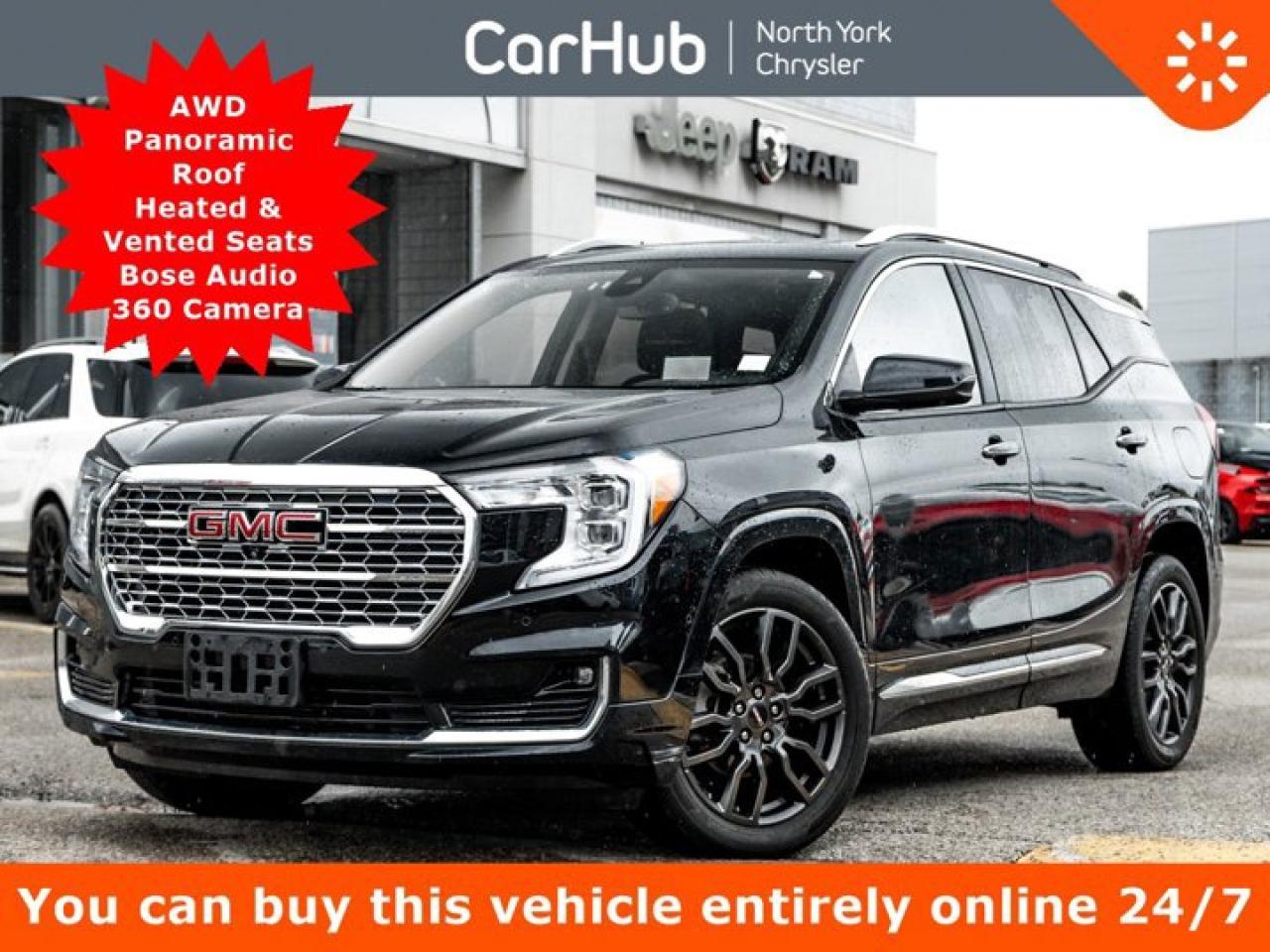 Used 2023 GMC Terrain Denali AWD Panoroof Heated Vented Seats Bose Audio 360 Cam for sale in Thornhill, ON