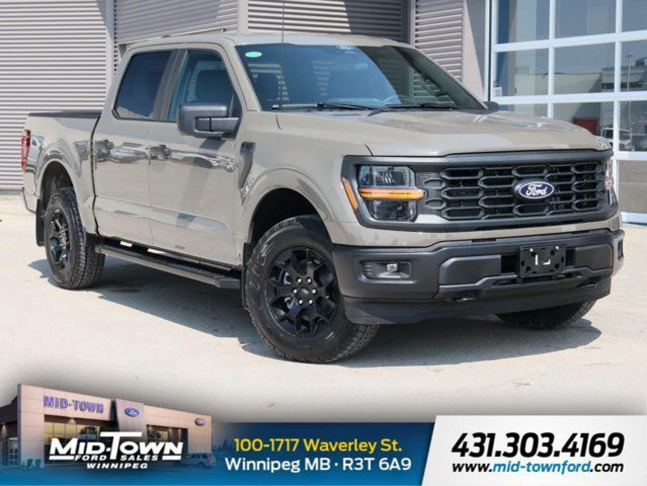 New 2025 Ford F-150 STX | Trailer Brake | Blis for sale in Winnipeg, MB