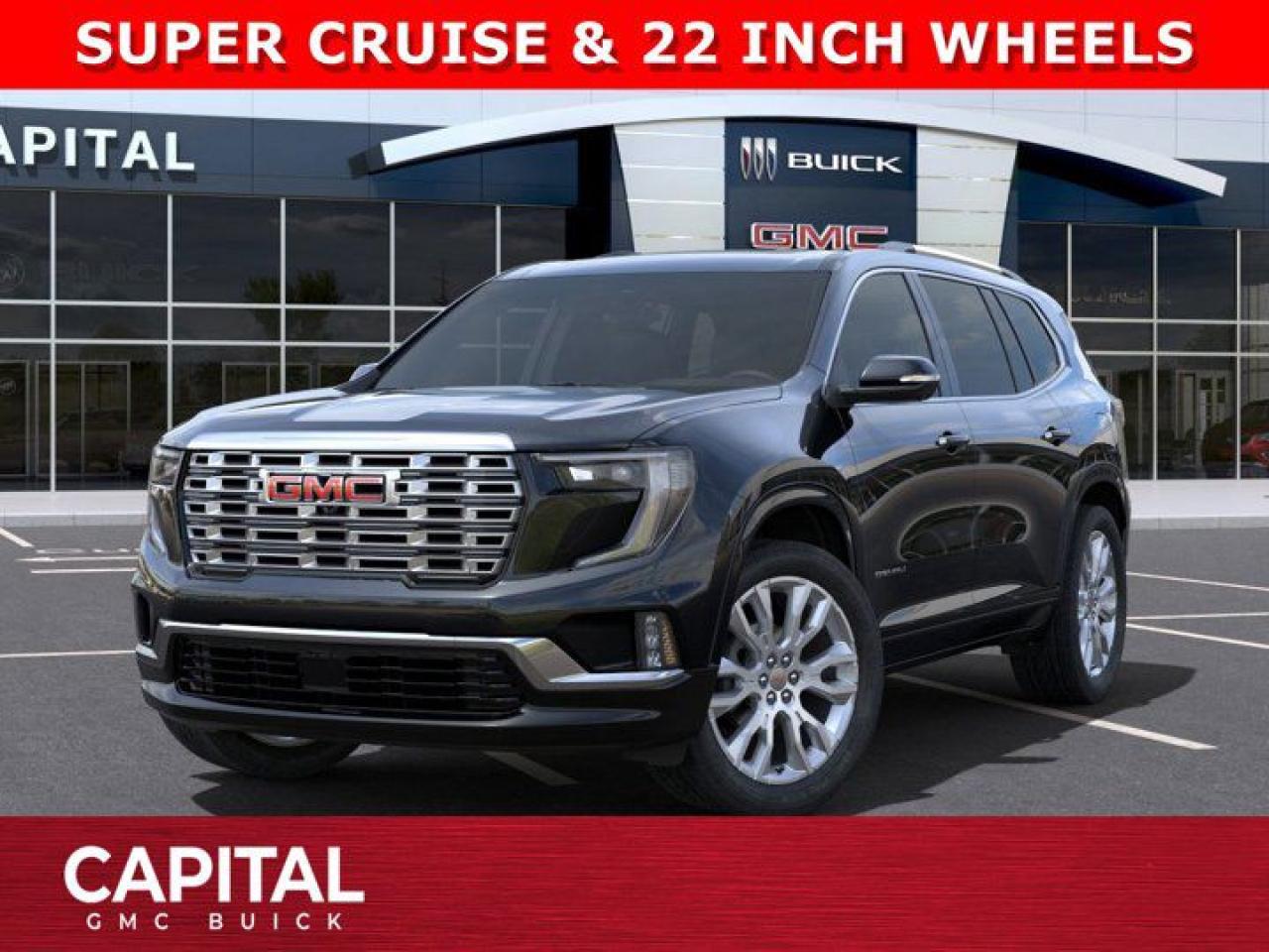 New 2025 GMC Acadia Denali AWD for sale in Edmonton, AB