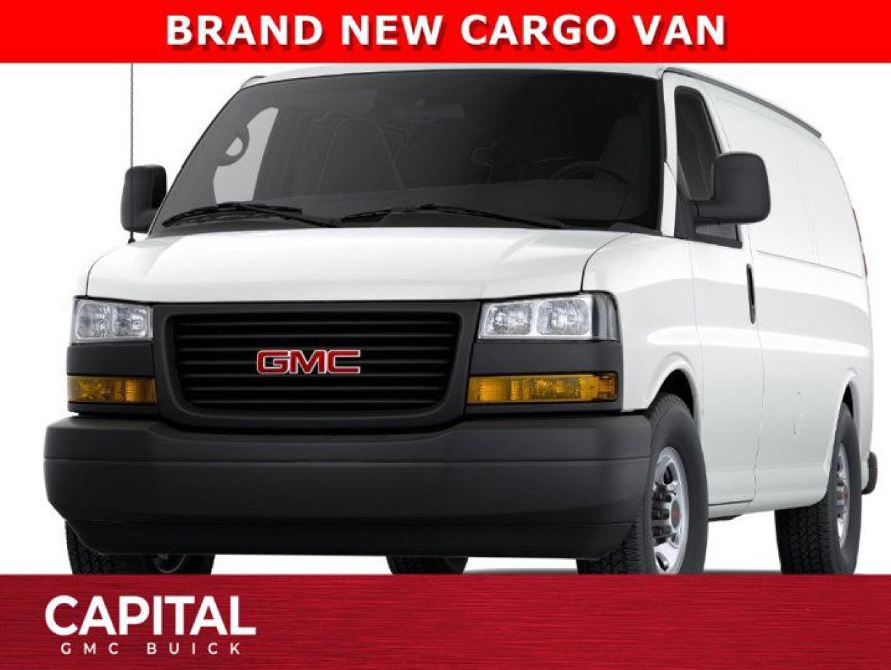 New 2025 GMC Savana Cargo Van RWD 3500 155 for sale in Edmonton, AB