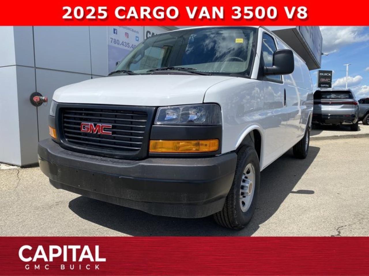 New 2025 GMC Savana Cargo Van RWD 3500 155 for sale in Edmonton, AB