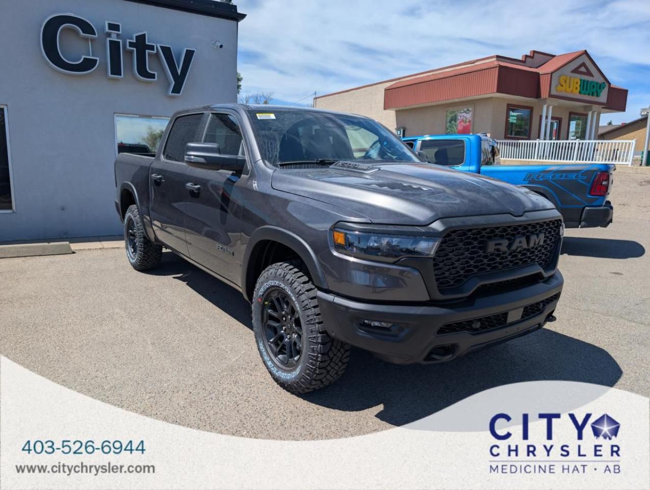 New 2025 RAM 1500 Rebel 4x4 Crew Cab 5'7