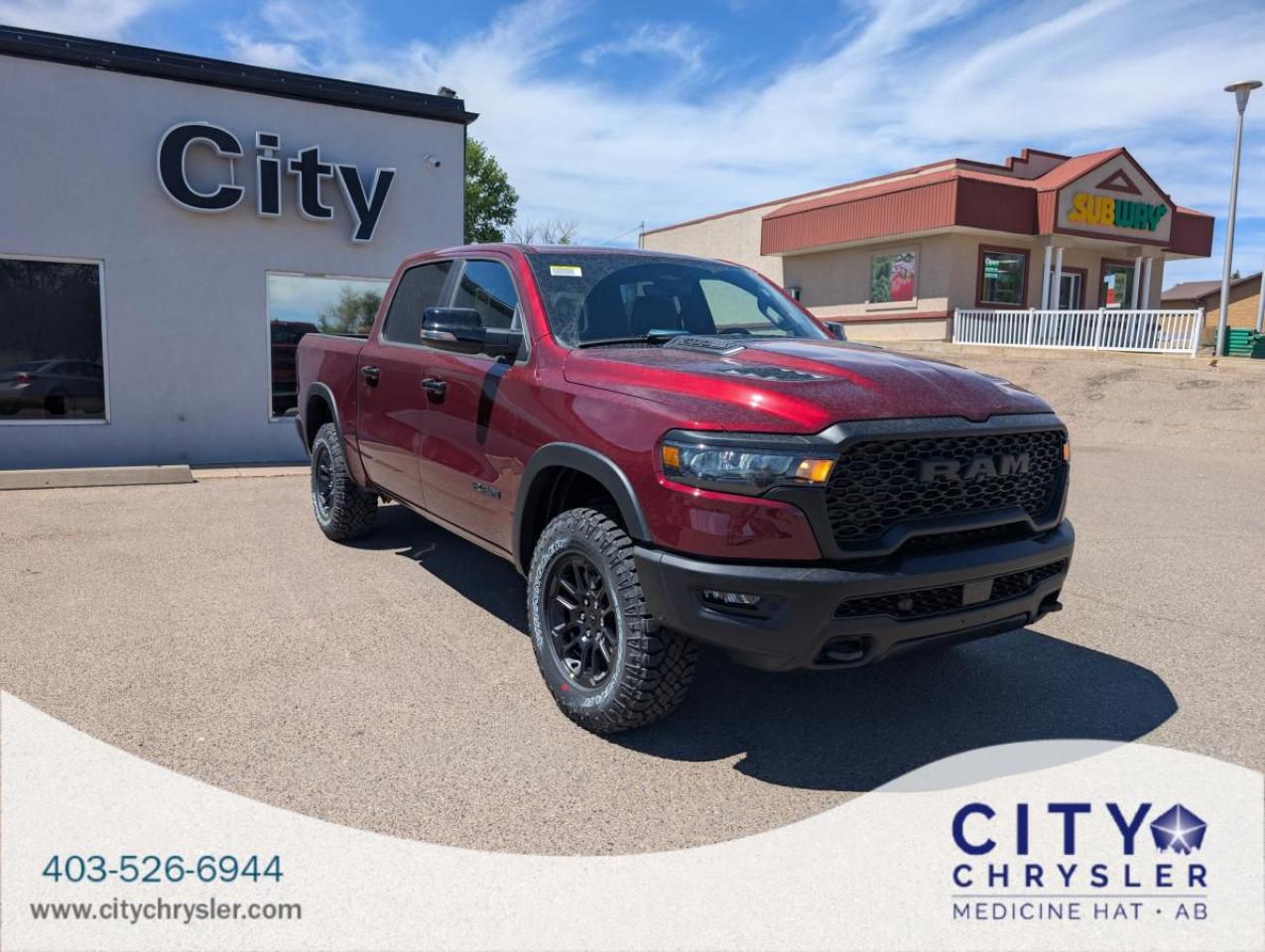 New 2025 RAM 1500 Rebel 4x4 Crew Cab 5'7