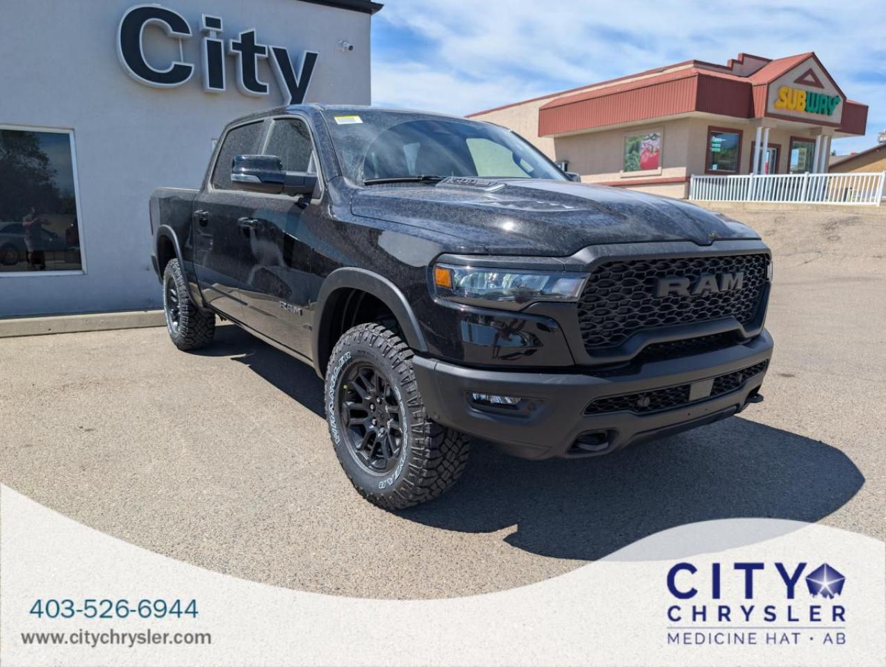 New 2025 RAM 1500 Rebel 4x4 Crew Cab 5'7