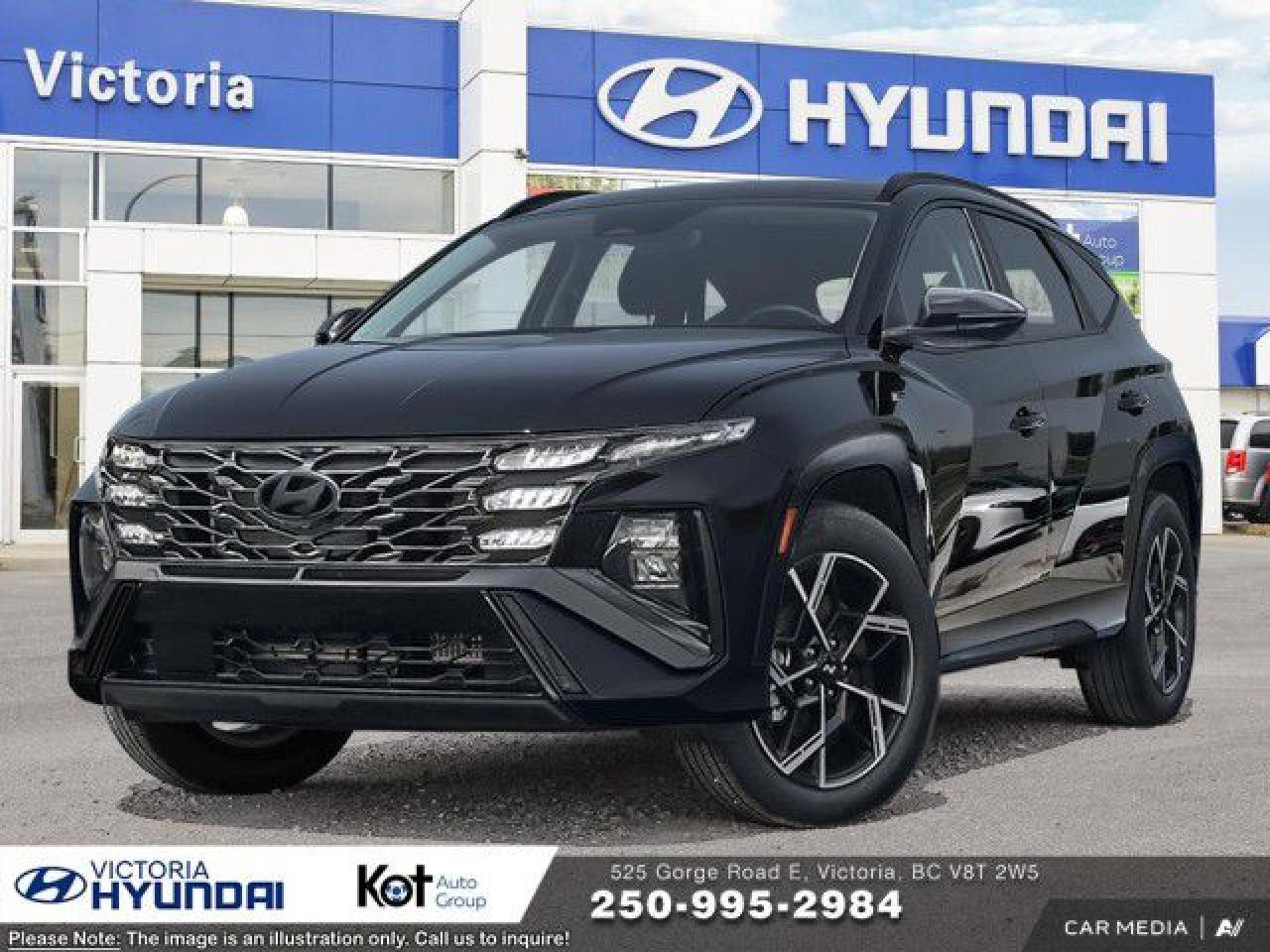 New 2025 Hyundai Tucson Hybrid N-LINE for sale in Victoria, BC