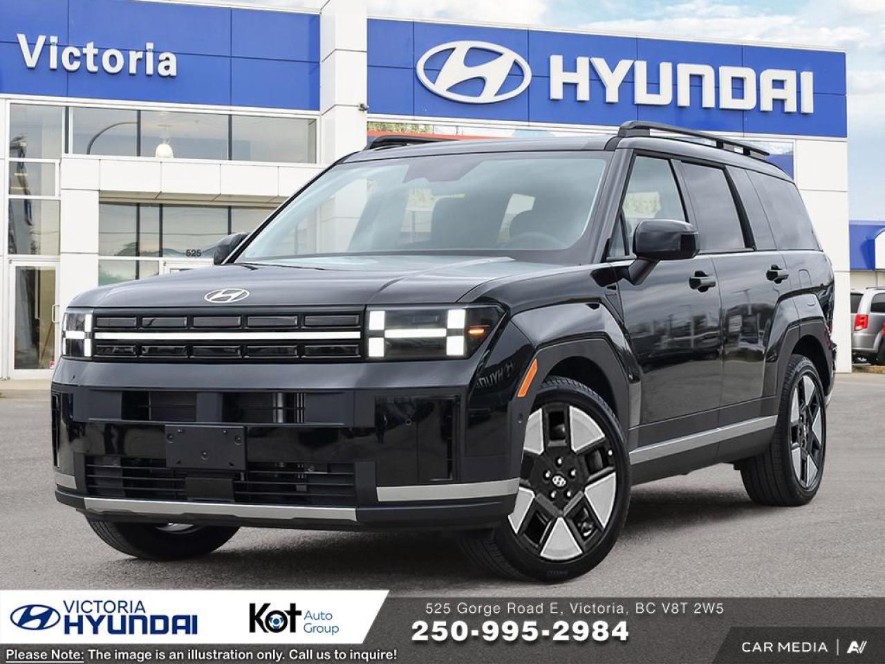New 2025 Hyundai Santa Fe Hybrid Preferred for sale in Victoria, BC