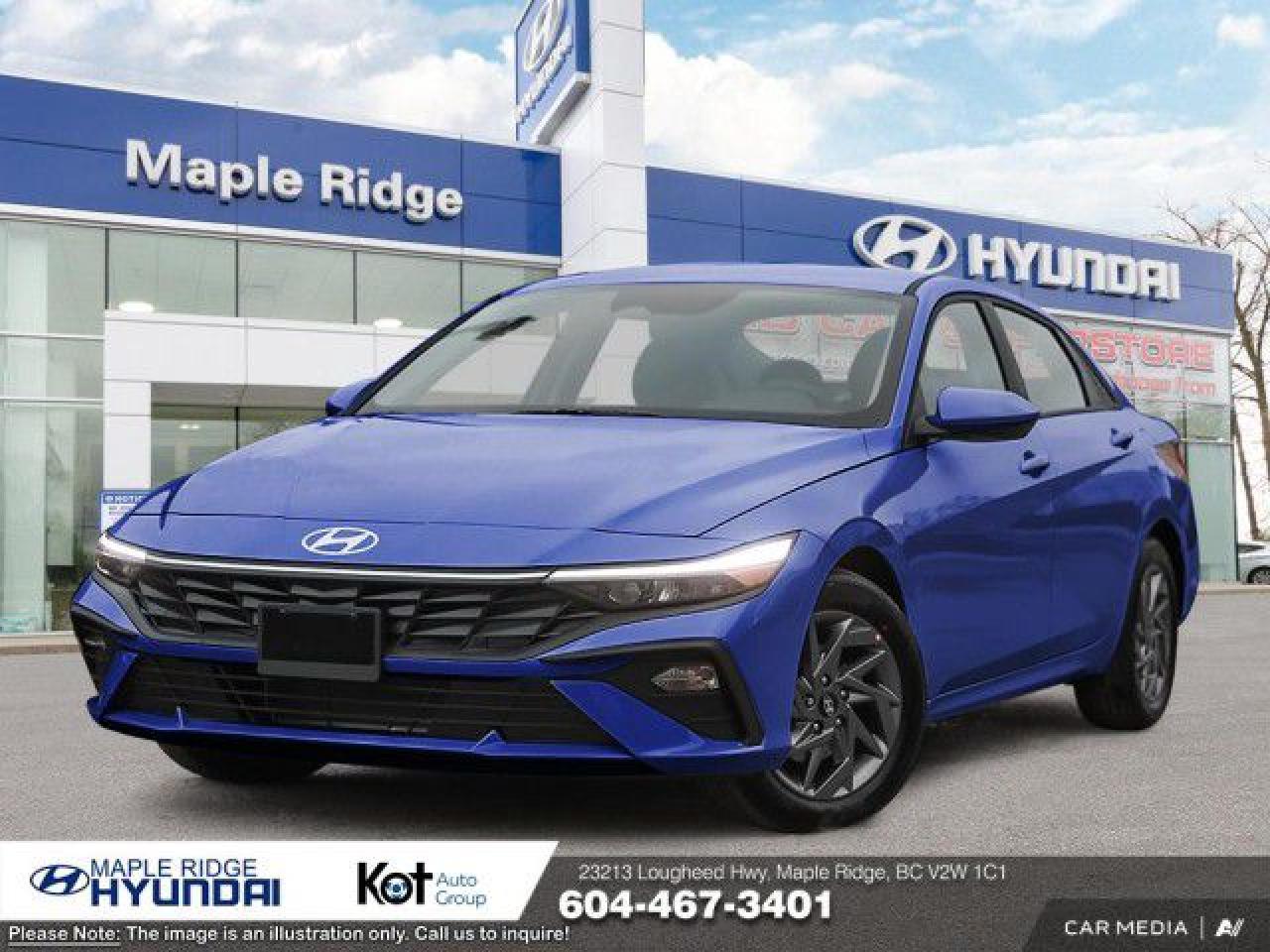 New 2025 Hyundai Elantra Preferred IVT for sale in Maple Ridge, BC