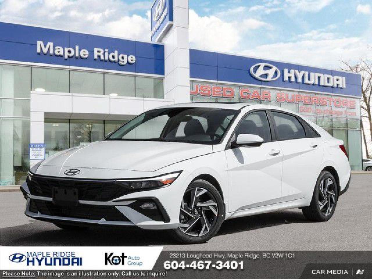 New 2025 Hyundai Elantra Preferred IVT w/Tech Pkg for sale in Maple Ridge, BC