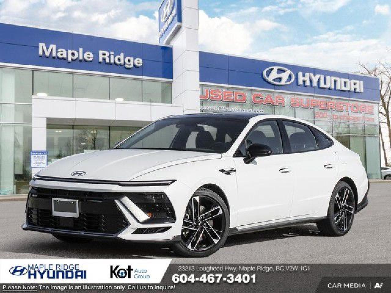 New 2025 Hyundai Sonata 2.5T N Line Ultimate FWD for sale in Maple Ridge, BC