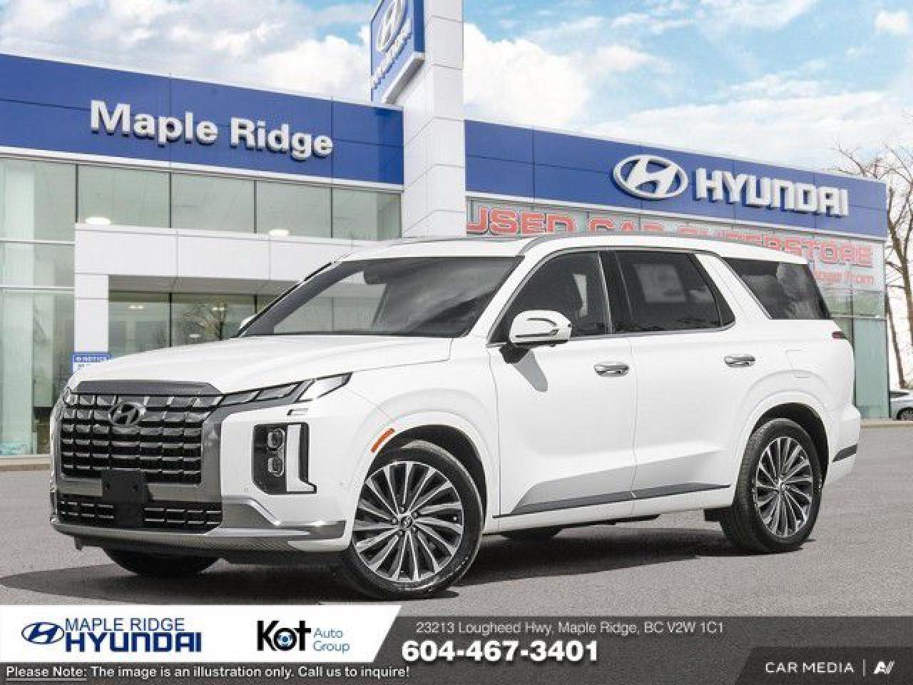 Used 2025 Hyundai PALISADE Ultimate Calligraphy 7-Passenger AWD for sale in Maple Ridge, BC
