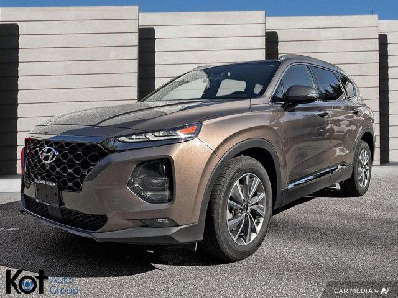 Used 2020 Hyundai Santa Fe 2.0T Ultimate AWD! SUNROOF! LEATHER! HEATED STEERING WHEEL! HEATED AND COOLING FRONT SEATS! BACK UP CAMERA! for sale in Maple Ridge, BC
