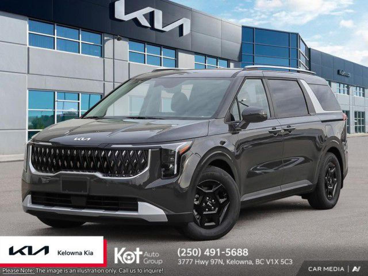 New 2025 Kia Carnival LX+ for sale in Kelowna, BC