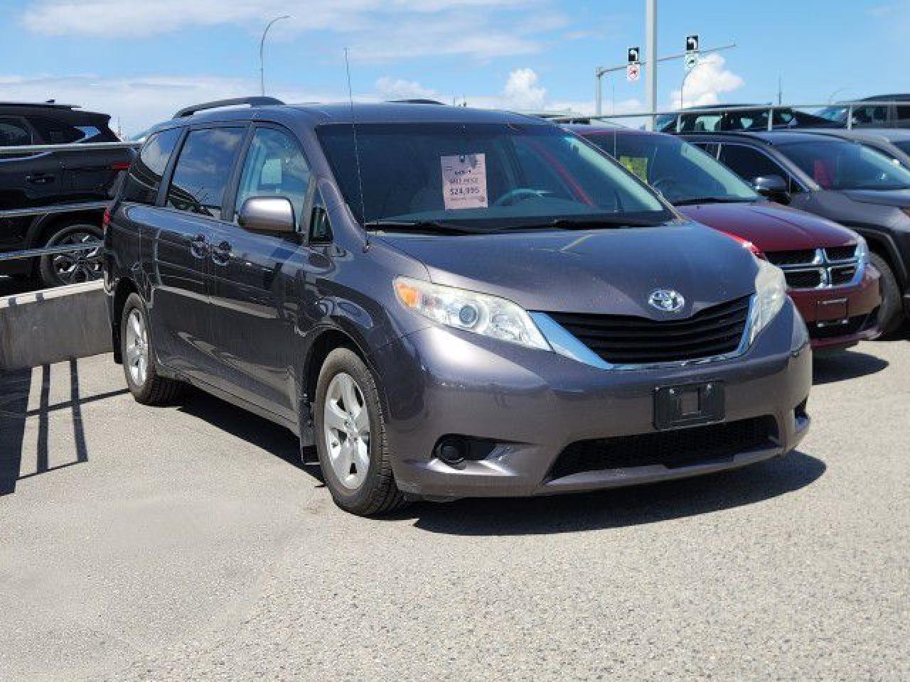 Used 2013 Toyota Sienna LE ! 7 Passenger, Rearview Camera, Bluetooth and Fully Inspected ! for sale in Kelowna, BC