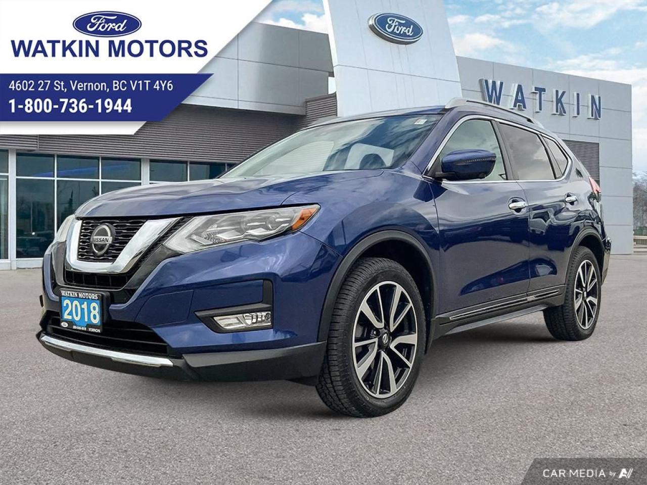 Used 2018 Nissan Rogue SL AWD for sale in Vernon, BC
