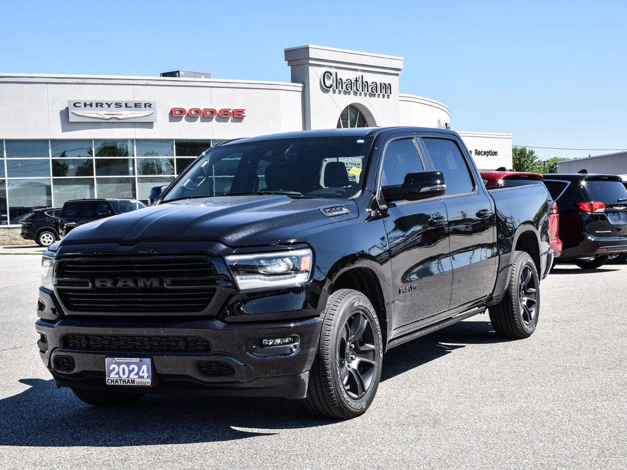 Used 2024 RAM 1500 SPORT 4X4 CREW CAB 5'7