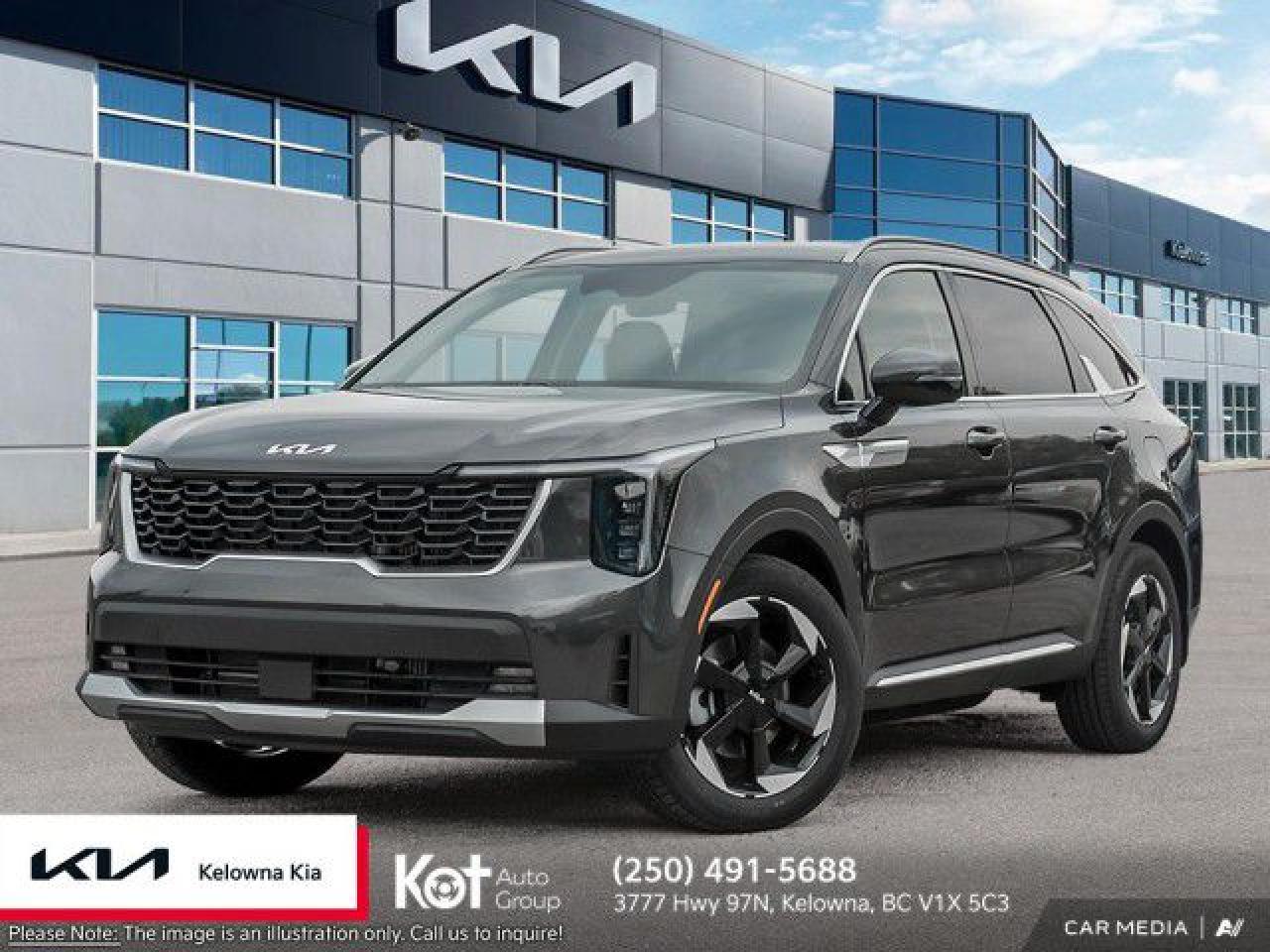 New 2025 Kia Sorento EX for sale in Kelowna, BC