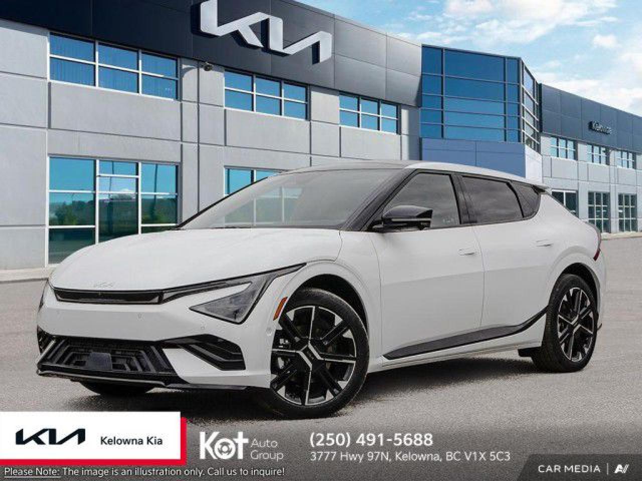 New 2025 Kia EV6 LAND W/GT-LINE PKG for sale in Kelowna, BC