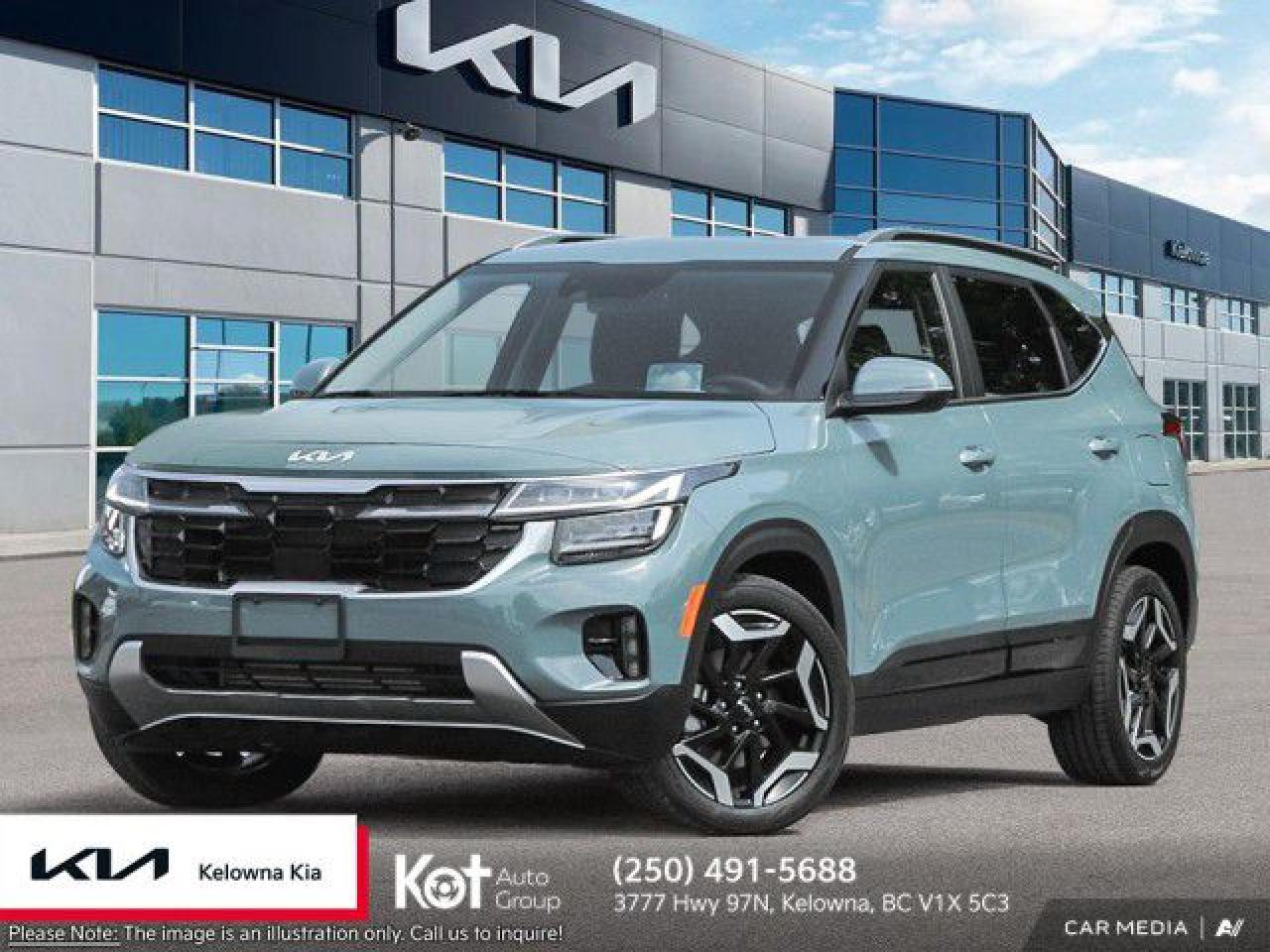 New 2025 Kia Seltos SX for sale in Kelowna, BC