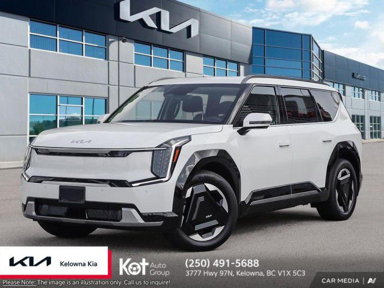 New 2026 Kia EV9 Land w/Premium Package for sale in Kelowna, BC