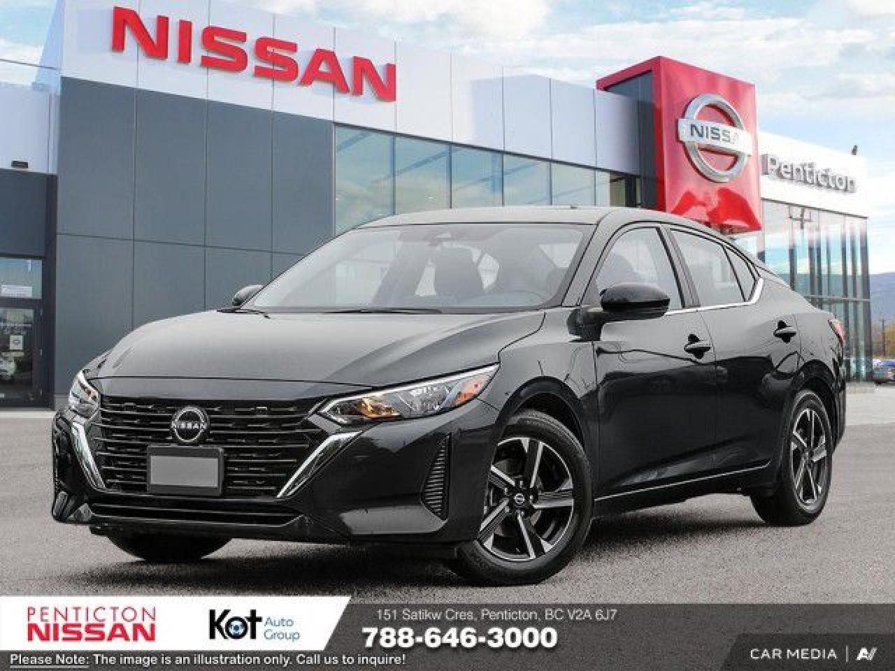 New 2025 Nissan Sentra SV CVT for sale in Penticton, BC