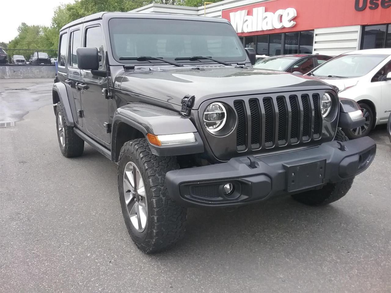 Used 2020 Jeep Wrangler Unlimited | Sahara | NAV | Heated Leather Seats | Apple CarPlay for sale in Ottawa, ON